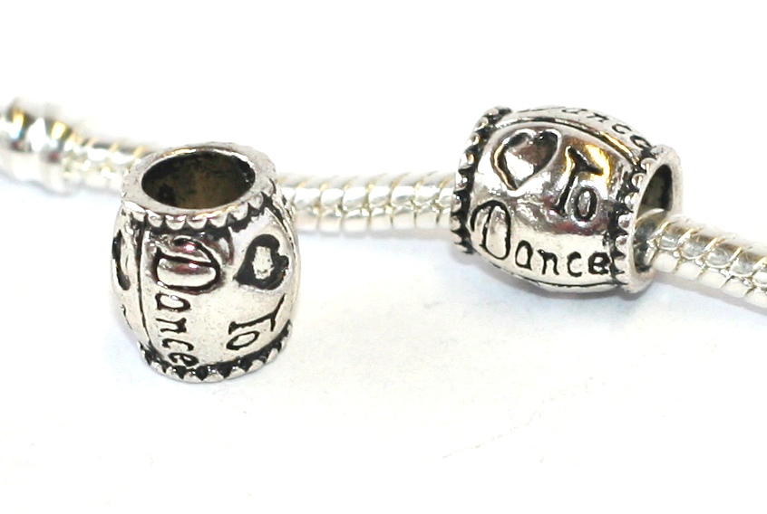 Korálek na náramek Fashion Jewerly - Miluji tanec / Love to Dance 1439