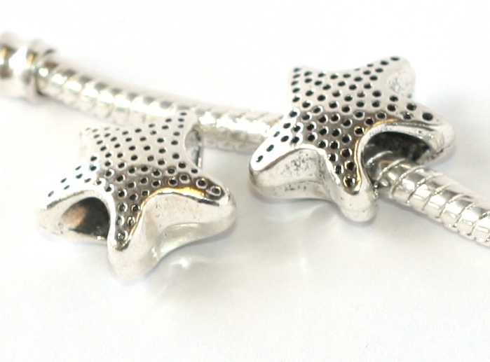 Korálek na náramek Fashion Jewerly - Mořská hvězdice, hvězda 1704