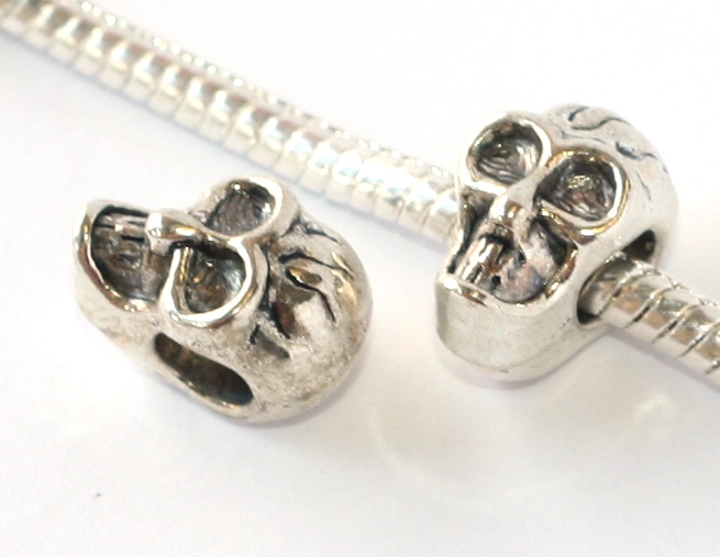 Korálek na náramek Fashion Jewerly - Lebka 1720