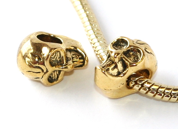 Korálek na náramek Fashion Jewerly - Lebka 1721