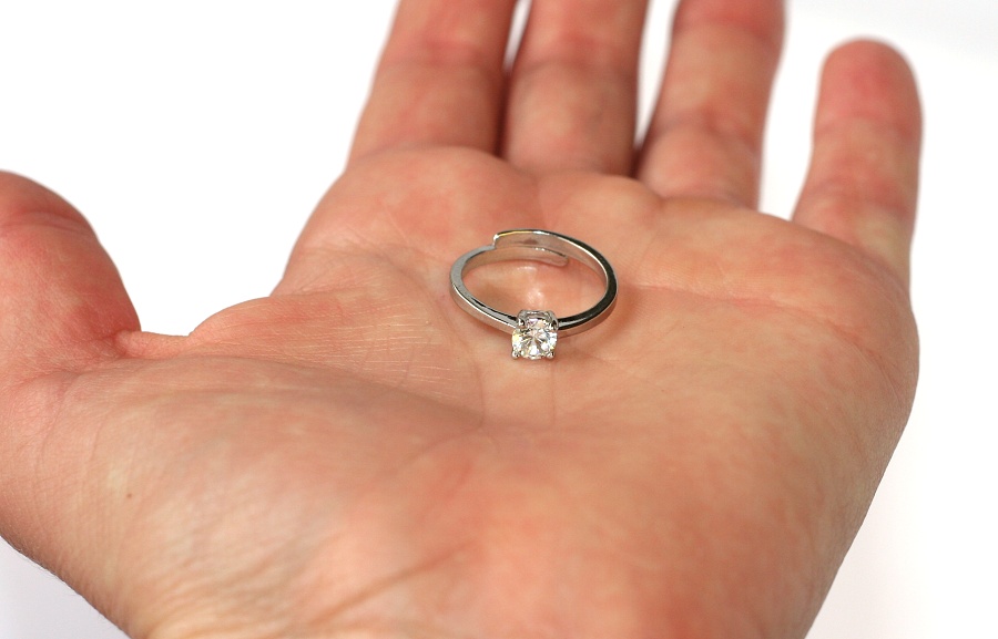 Prsten Fashion Jewerly - Zásnubní safírová nevěsta 1758
