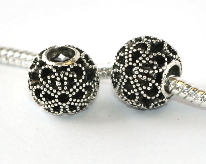 Korálek na náramek Fashion Jewerly - Květina, květinová víla 1865
