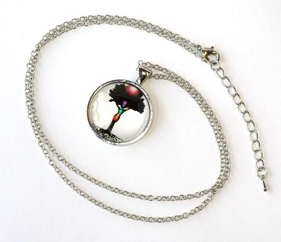 Řetízek Fashion Jewerly - Amulet Strom života, čakry, láska, rodina 1919