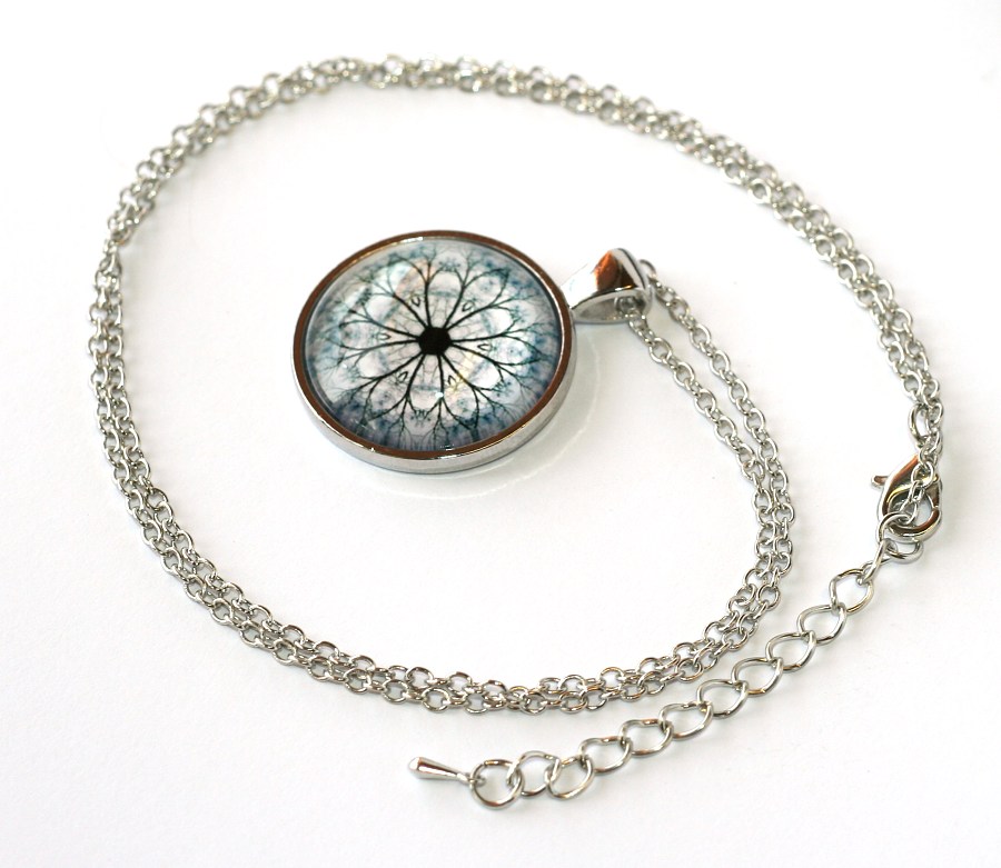 Řetízek Fashion Jewerly - Amulet Mandala, posvátná geometrie, Yoga, Namaste 1930
