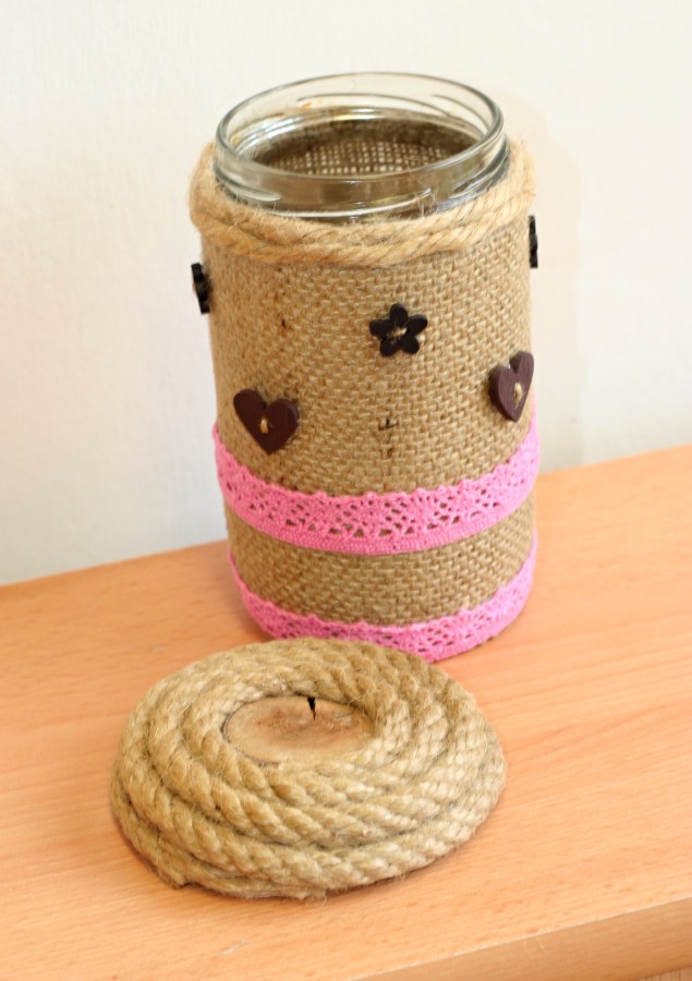 Recycled by Nature - Originální, uzavíratelná sklenice na poklady 2011
