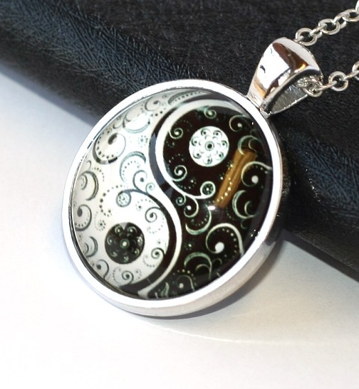 Řetízek Fashion Jewerly - Amulet Jin Jang, Yin Yang, Rovnováha 2050