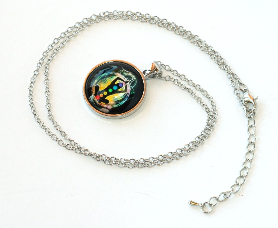 Řetízek Fashion Jewerly - Amulet Meditace, Čakry, Yoga, Jóga, Naděje 2079