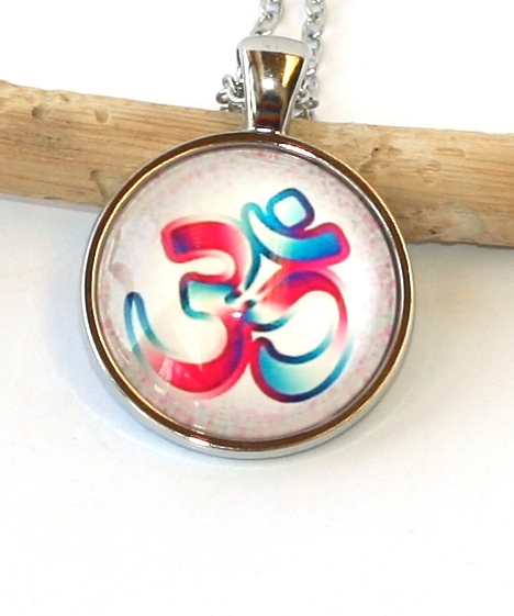 Řetízek Fashion Jewerly - Amulet Óm, Buddha, Yoga, Meditace, Namaste 2087