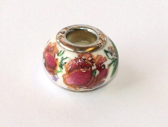 Korálek na náramek Fashion Jewerly - Retro Style, Květina, Flower Girl 2112