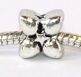 Korálek na náramek Fashion Jewerly - Květina s hvězdou, Lilie 2163