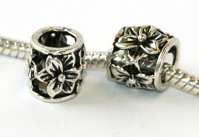 Korálek na náramek Fashion Jewerly - Květina, Víla na paloučku 2171