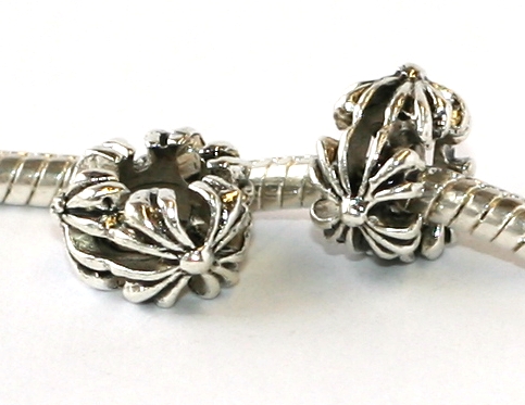 Korálek na náramek Fashion Jewerly - Květinový kroužek, Květina 2184