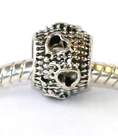Korálek na náramek Fashion Jewerly - Srdce, Mini srdíčka 2185