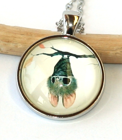 Řetízek Fashion Jewerly - Amulet Netopýr, Roztomilý Netopýrek 2202