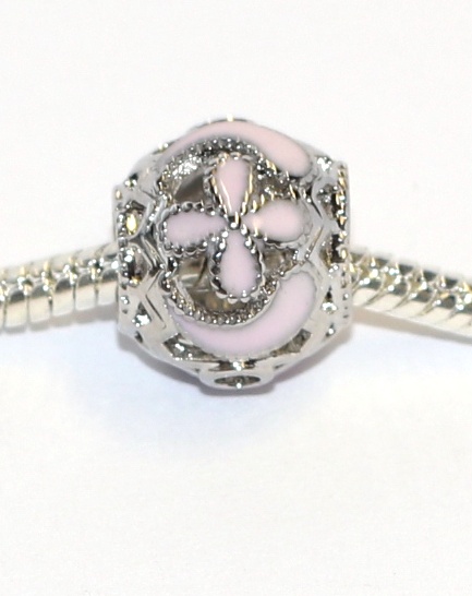 Korálek Fashion Jewerly - Romantická princezna, Enamel květiny, Lilie, Lotus 2308