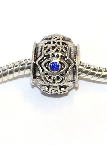 Korálek na náramek Fashion Jewerly - Modrá ruka Fátimy, Boží ruka, Hamsa protects you 2320