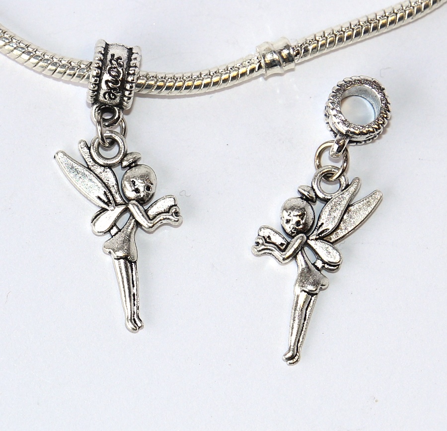 Korálek Fashion Jewerly - Přívěsek Andělská víla, Ochránce, Strážný anděl s křídly, Andel Girl 2352