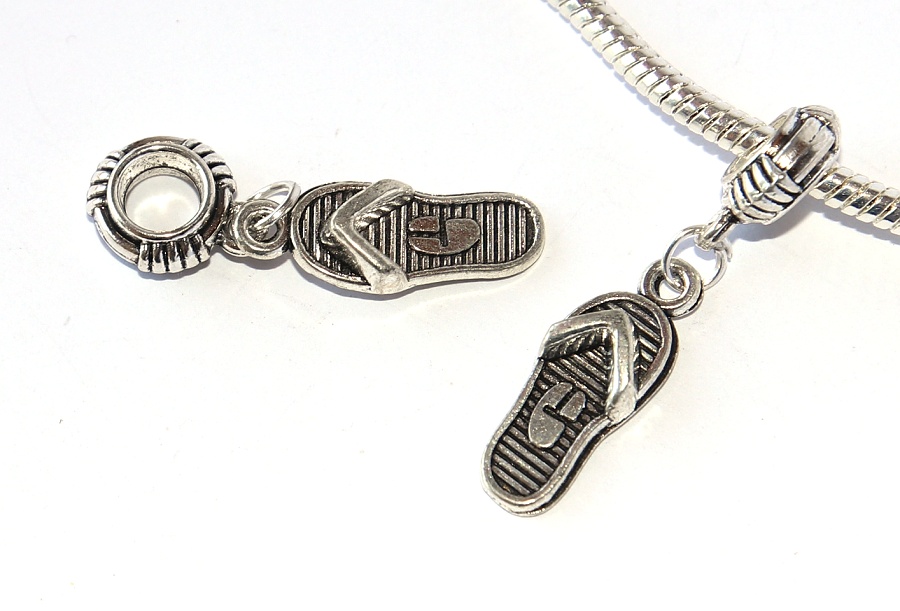Korálek Fashion Jewerly - Přívěsek Sandále, Žabky, Boty, Love Summer 2381