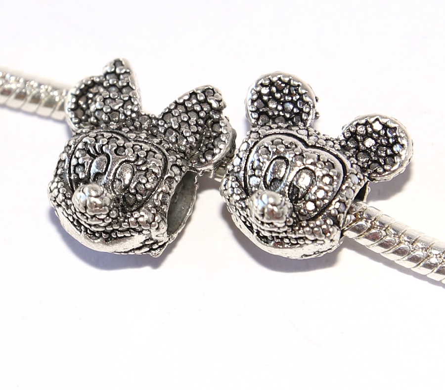 Korálek Fashion Jewerly - Myška a myšák, Mickey a Minnie, Puntíčky, Love Mouse 2414