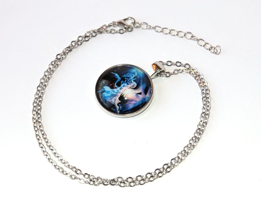 Řetízek Fashion Jewerly - Amulet Vodní anděl, průvodce nevinných 2518