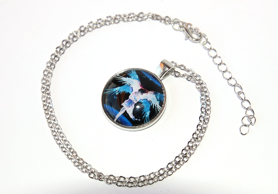Řetízek Fashion Jewerly - Amulet Strážný anděl, ochránce nevinných 2523