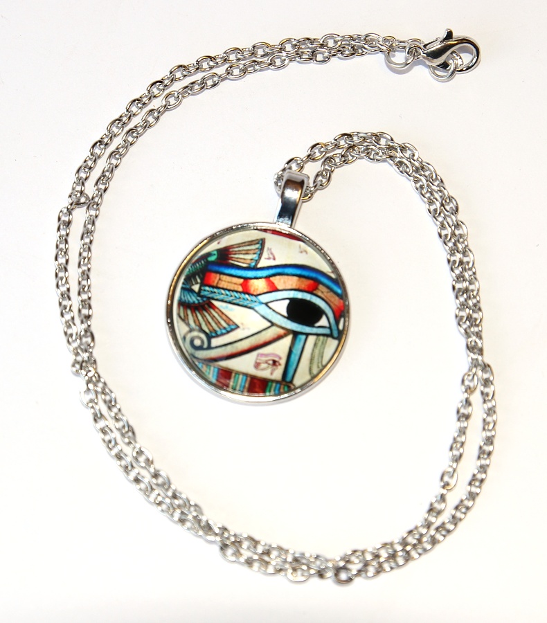 Řetízek Fashion Jewerly - Amulet Horovo Oko, Boží Zrak, Třetí oko, Probuzené vědomí 2533