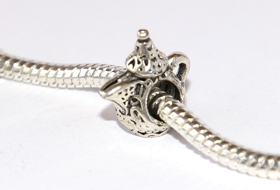 Korálek na náramek Fashion Jewerly - Konvice na čaj, Chvíle odpočinku, Brunch 2653