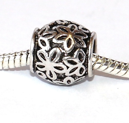 Korálek na náramek Fashion Jewerly - Retro Květina, Květinová víla, Zahrada 2662