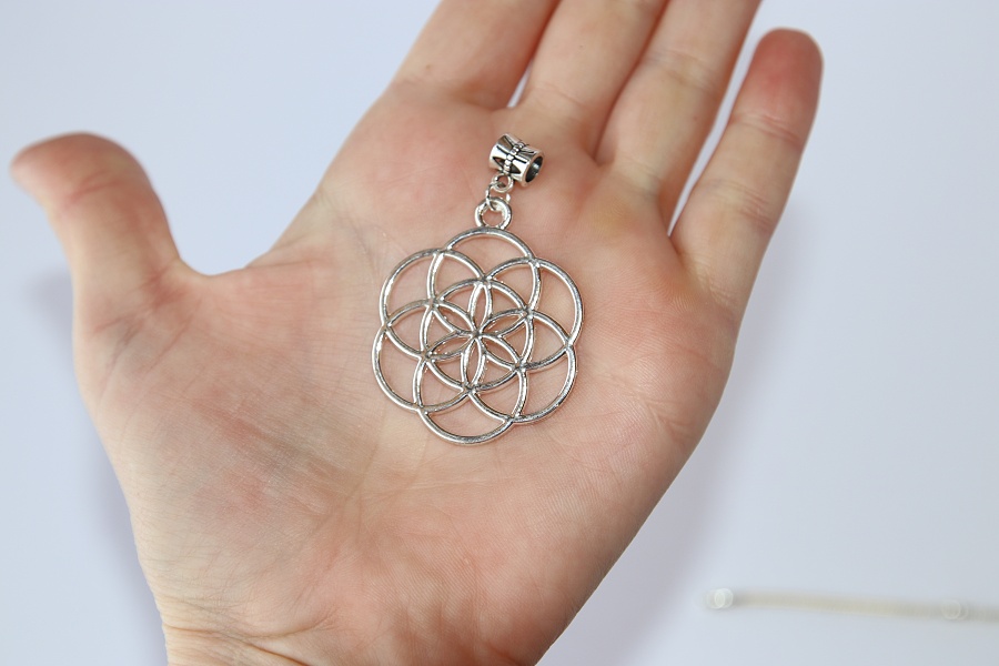 Korálek Fashion Jewerly - Přívěsek Květ života, Merkaba, Vesmírná ochrana, Posvátná geometrie, Seed of Life 2693