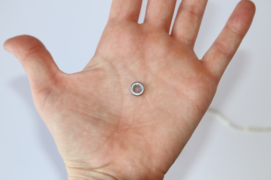Korálek nerezový Fashion Jewerly - Silikonová zarážka Simple, Stopper, Oddělovač korálků 2704