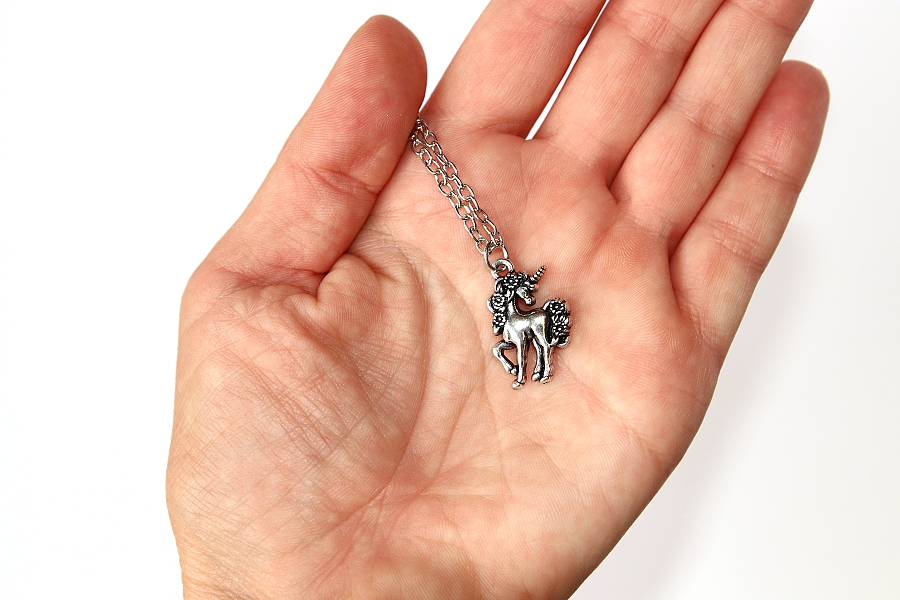 Řetízek Fashion Jewerly - Roztomilý jednorožec pro princeznu, Ochránce, Pro štěstí, Love Unicorns 2877