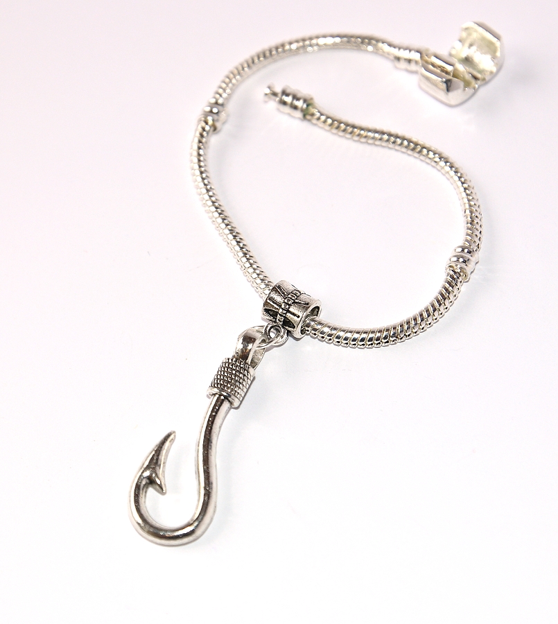 Korálek Fashion Jewerly - Rybářský háček, Hák, Rybaření, Volný čas, Zábava, Hook 2894