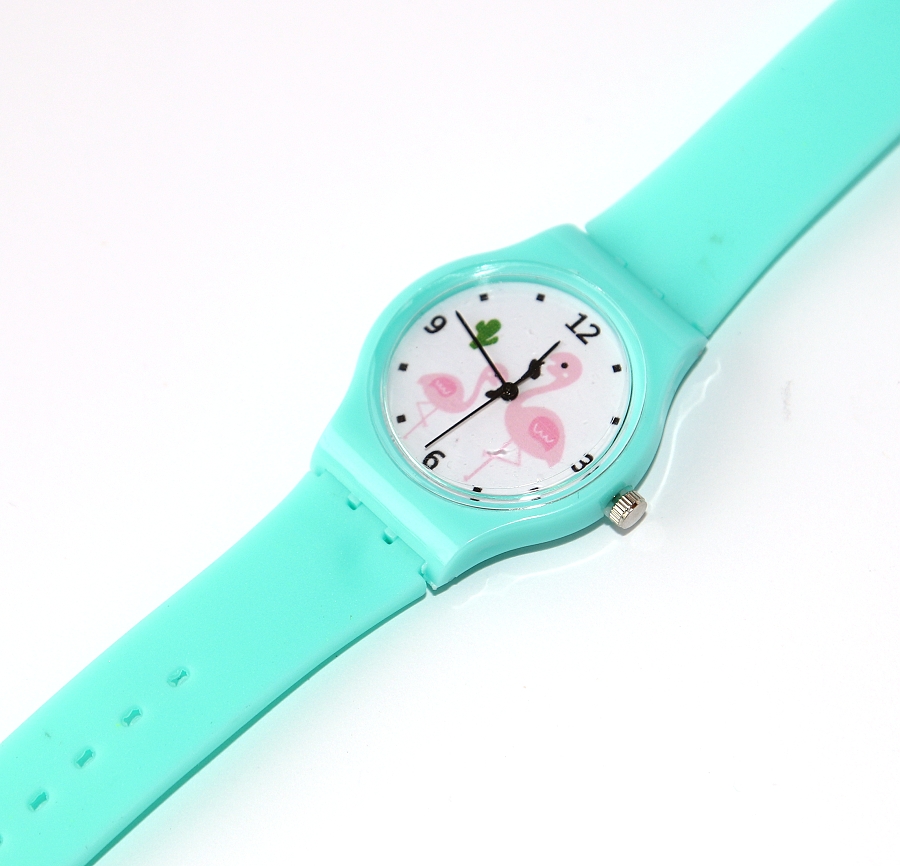 Dětské hodinky Fashion Jewerly - Plameňák, Miluju plameňáky, Love Flamegos 2936