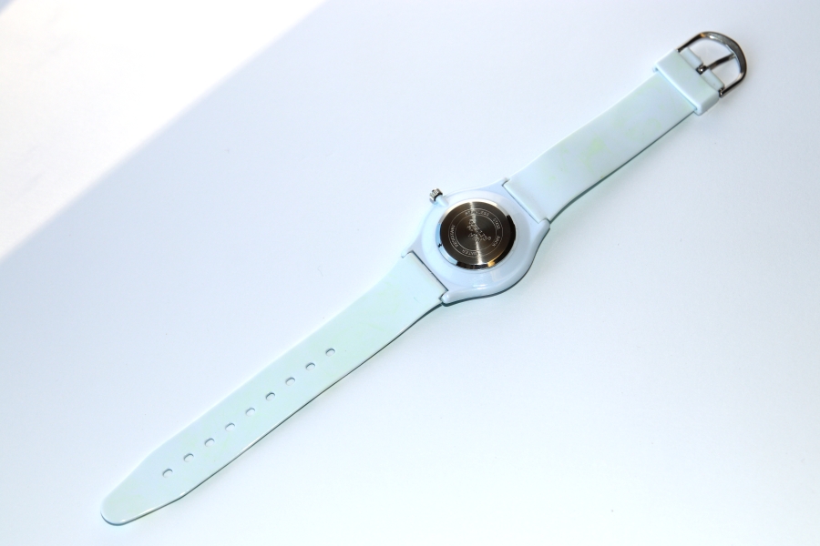 Dětské, dívčí hodinky Fashion Jewerly - Elegantní romatika, Květiny, Bílé lilie v zeleném, Kvalita pro miláčka 3026