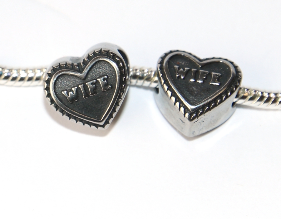 Korálek nerezový Fashion Jewerly - Žena, Láska, Rodina, Přítelství, Manželé, Wife 3039