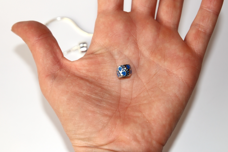 Korálek Fashion Jewerly - Zvířecí stopy, Tlapky, Tlapičky, Ťapky, Lebers 3047