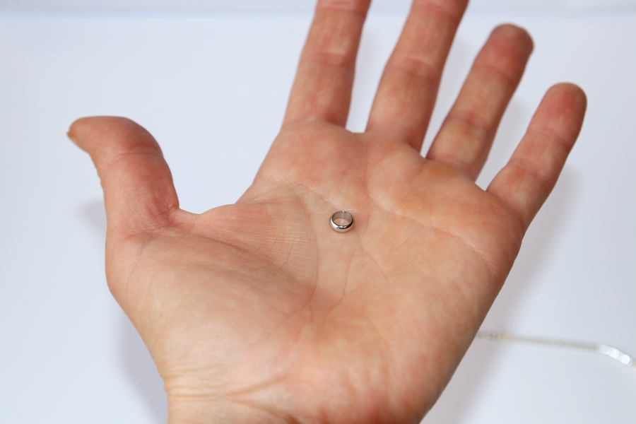 Korálek nerezový Fashion Jewerly - Malý kroužek, Simple style, Decentní doplněk, Jednoduchá něžnost 3054