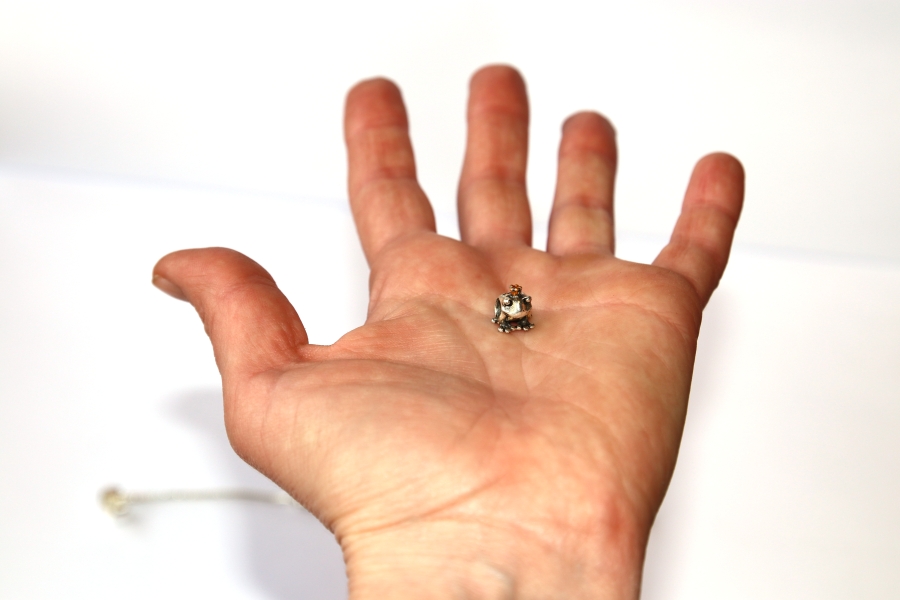 Korálek Fashion Jewerly - Zakletá princezna, Žabka, Žába s korunkou, Rosnička, Little Frog 3070