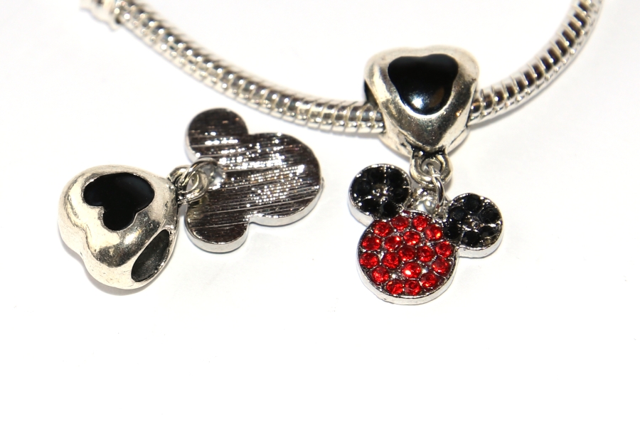 Korálek Fashion Jewerly - Přívěsek Myška, Myšák, Minnie, Mouse 3079