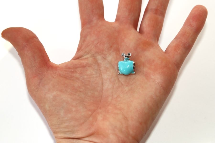 Korálek na náramek Fashion Jewerly - Modré srdce, Myška, Láska hřeje, Miláček, Mouse 3109