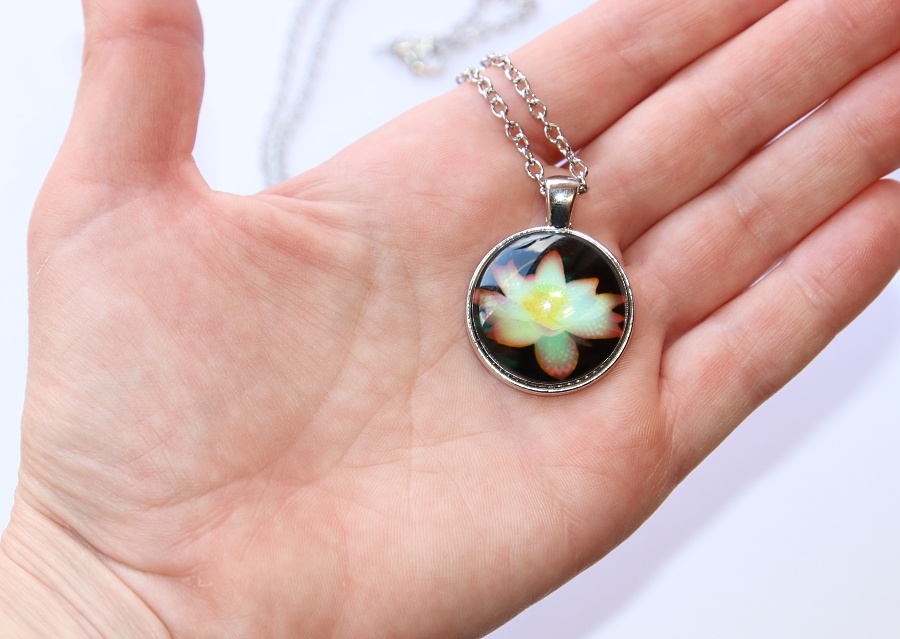 Řetízek Fashion Jewerly - Amulet Lotosový květ, Balance, Meditace, Joga v Harmonii 3183