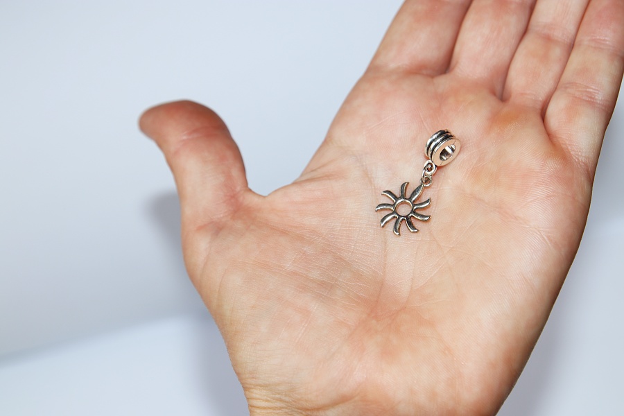 Korálek Fashion Jewerly - Přívěsek Slunce, Příroda, Živly, Záře, Sun 3239
