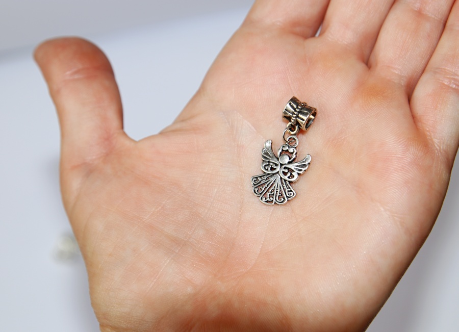 Korálek Fashion Jewerly - Přívěsek Andělská žena, Andělský ochránce, Strážný anděl, Angel´s Love 3248