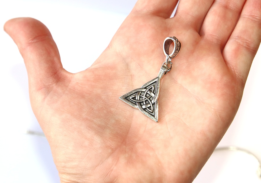 Korálek Fashion Jewerly - Přívěsek Triqutra, Mystika, Posvátná geometrie, Symbolika, Vědění 3266