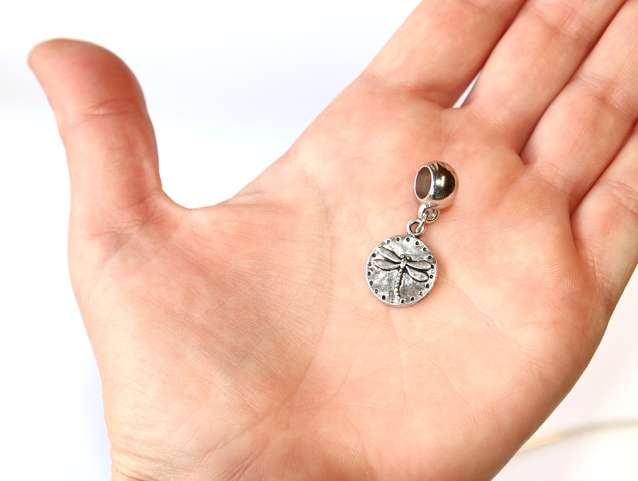 Korálek Fashion Jewerly - Přívěsek Vážka, Příroda, Vodní hladina, Dragonfly 3267