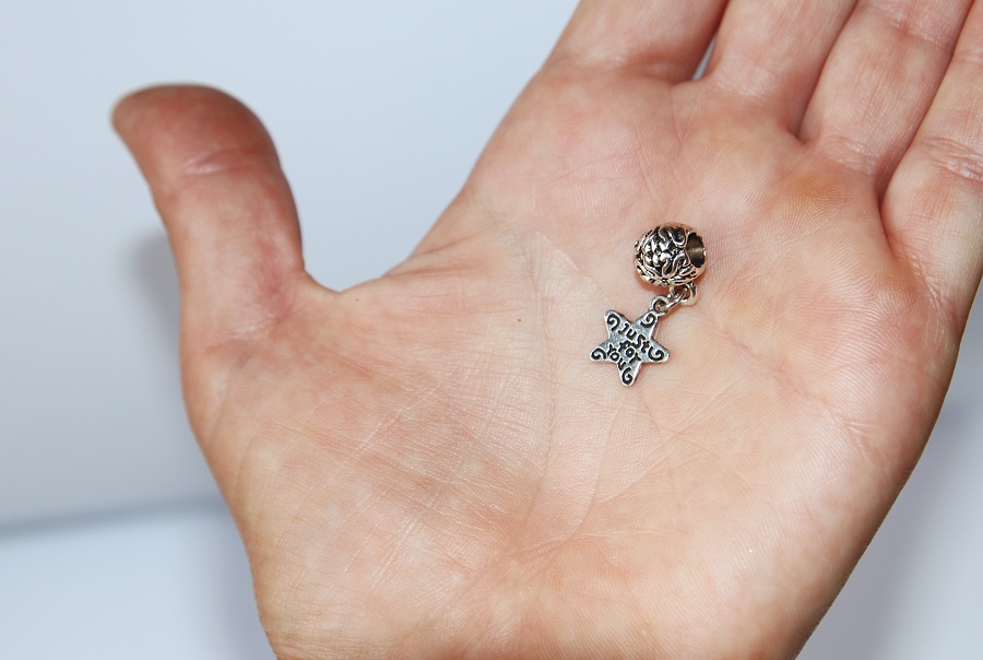 Korálek Fashion Jewerly - Hvězdička jen pro tebe, Hvězda, Láska, Přátelství, Just for You 3236 
