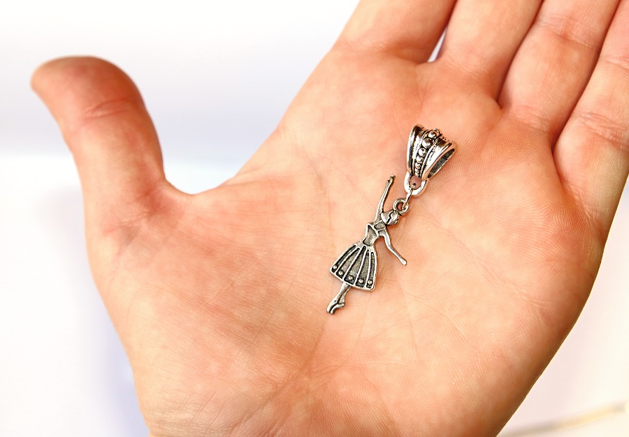 Korálek Fashion Jewerly - Přívěsek Tanečnice, Baletka, Tanec, Pohyb Radost, Dance 3275