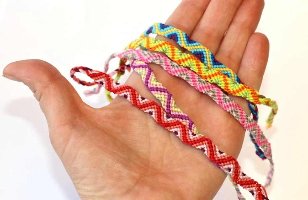JoyKa Náramek Přátelství - Barevná Bavlnka pro mou Lásku, Nejka, BFF 3665