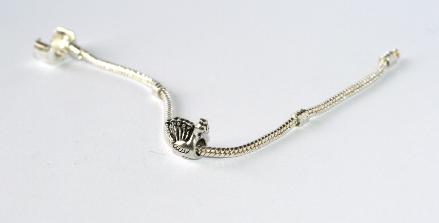 Korálek Fashion Jewerly - Stříbrný páv 927