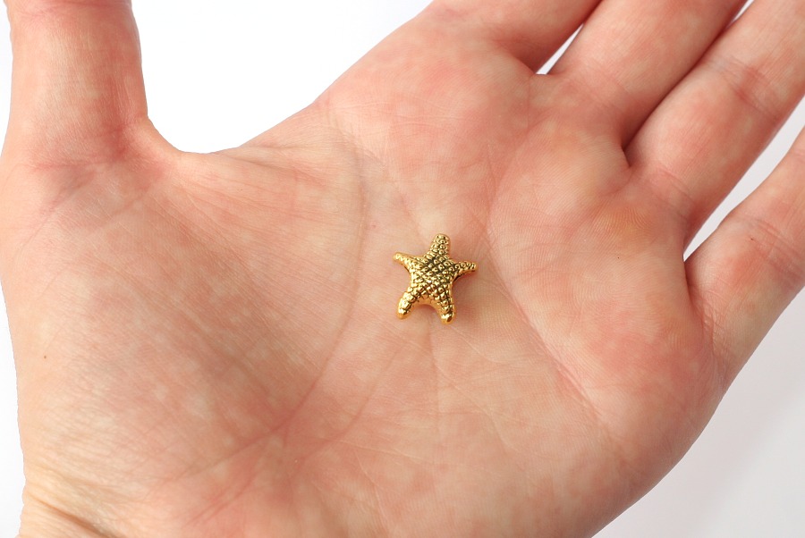 Korálek na náramek Fashion Jewerly - Mořská hvězdice, hvězda 1705